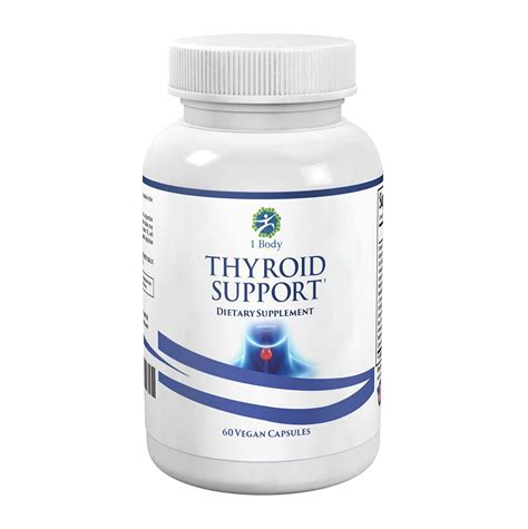 1 Body Thyroid Support Supplement 60 Vegan Capsules Ishop2love