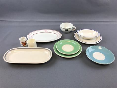 Sold Price Group Of 10 Vintage Railroad Dishes March 6 0120 900 Am Cst