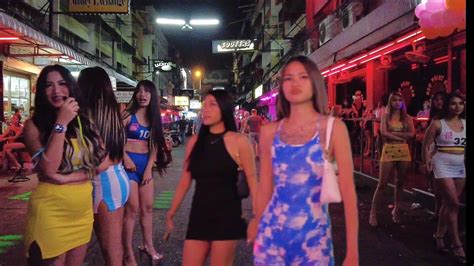 Pattaya Nightlife Soi Soi Soi And Beach Road Bars Dec Thailand YouTube