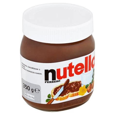Nutella Hazelnut Spread With Cocoa 350g Tesco Groceries