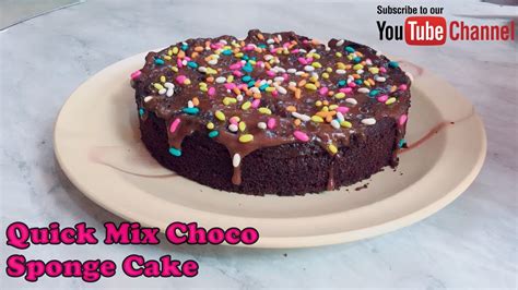 Pillsbury Cake Mix How To Make Pillsbury Cooker Chocolate Cake Youtube