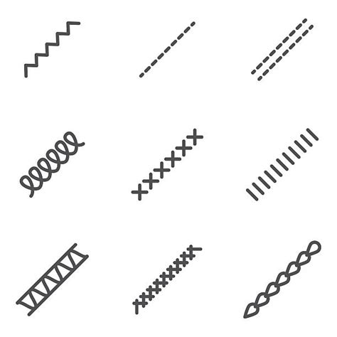 320 Chain Stitch Stock Illustrations Royalty Free Vector Graphics