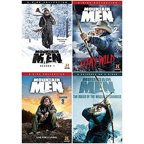 History Channel Mountain Men Dvd Series Complete Season 1 2 3 4 New