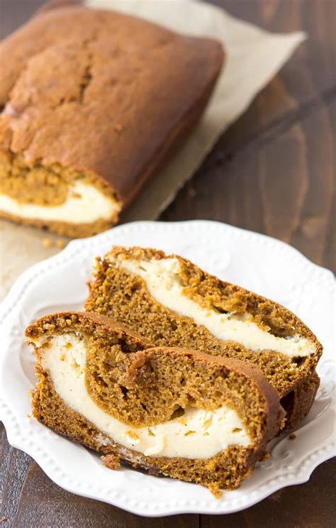 Taking a medium sized mixing bowl, add the strong bread flour to the bowl, along with the yeast and the sunflower oil. Cream Cheese Filled Pumpkin Bread