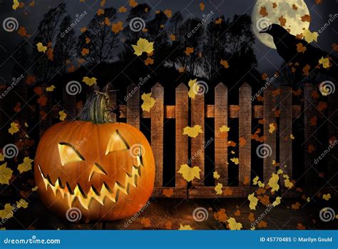 Happy Halloween Jack O Lantern Stock Image Image Of Marilyn Jack
