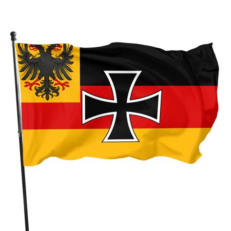 German Empire Flag 90x150cm Polyester War Flag Germany Greater German Reich War Flag Eagle Flags
