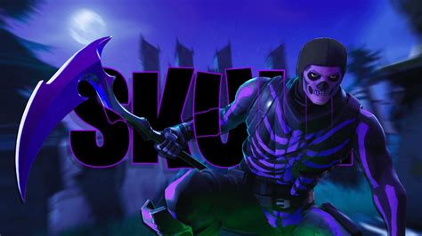 This Is A Purple Skull Trooper Background I Made A While Ago But Only