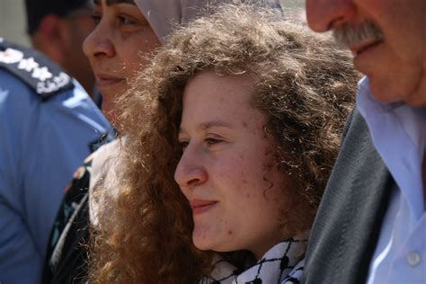 Released From Prison Ahed Tamimi Says She Finished High School And Won
