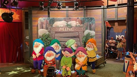 Photos Video Meet The Seven Dwarfs For The First Time Since 2019 At
