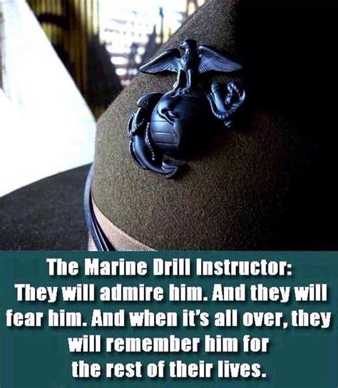 The Marine Drill Instructor Marine Corps Humor Usmc Quotes Drill Instructor