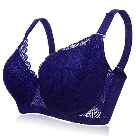 Women Bra Plus Size Sexy Push Up Minimizer Lace Busty Bras For Women