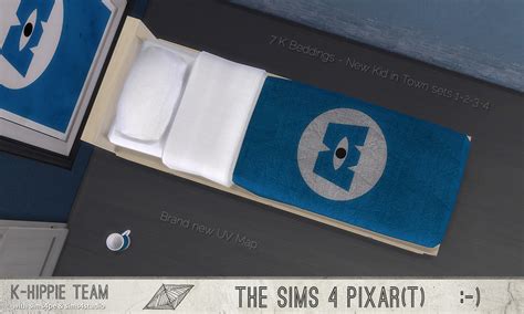 My Sims 4 Blog Bed Frames Bedding And Pixar Posters By Blackgryffin