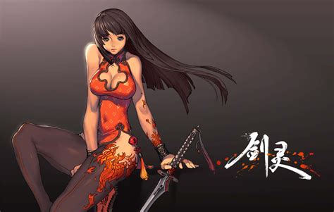 Download Blade And Soul Anime Sexy Samurai Wallpaper