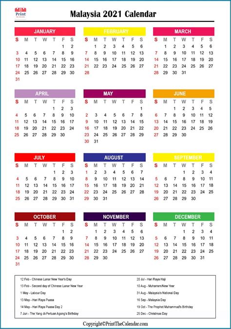 2021 public holidays malaysia service. Malaysia Holidays 2021 2021 Calendar with Malaysia Holidays