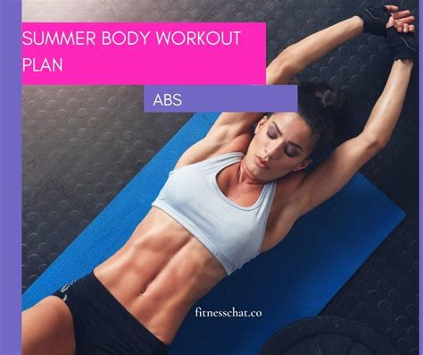 6 Week Summer Body Workout Plan Your Bikini Body Workout Plan In 2021