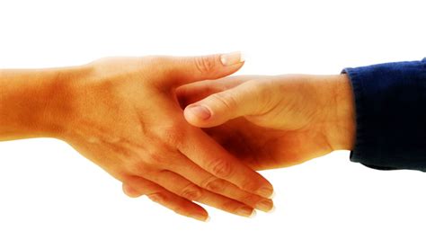 Shaking Hands Between Men And Women