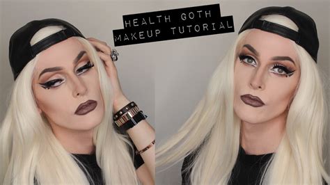 Health Goth Inspired Drag Queen Makeup Tutorial Youtube