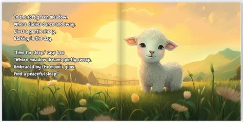 Personalized Childrens Bedtime Story Book Farm Edition Calming