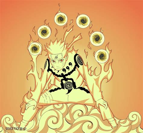 Gambar Naruto Kyuubi Sage Mode Drawing Information Gambar Bijuu