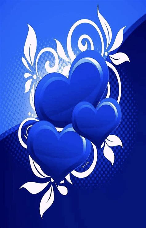 Blue Hearts Wallpapers On Wallpaperdog