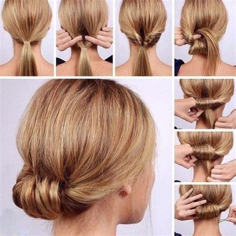 The hair comes with an excellent texture and might look like a layered look from a distance but it is just a simple hairstyle for the thin quality hair, and it will make any woman look attractive. Cute Easy Ponytail Hairstyle Tutorials - trends4everyone