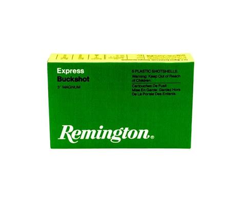 Remington Express Magnum Buckshot Ga Inch Pellets Lead Buch