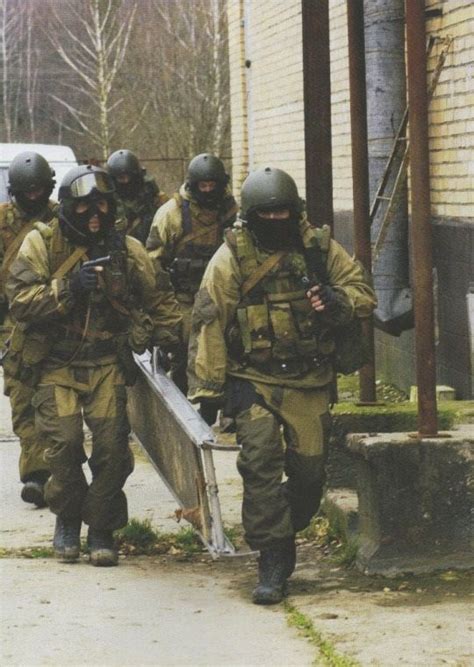 Russian Spetsnaz Training Urban Combat 2000s Military Gear Special