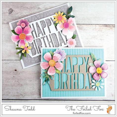 Blog The Foiled Fox Floral Cards Cards Handmade Diy Cards