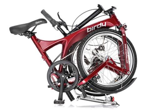 Folded together, it fits onto any public transport or into any boot. Birdy Inter 8 folding bike