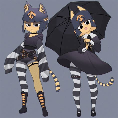 Goth Ankha By Mr FishCorpse Ankha Know Your Meme