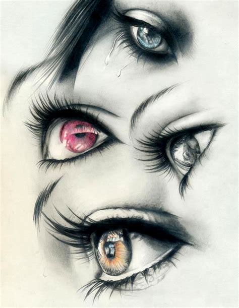 Beautiful And Realistic Pencil Drawings Of Eyes