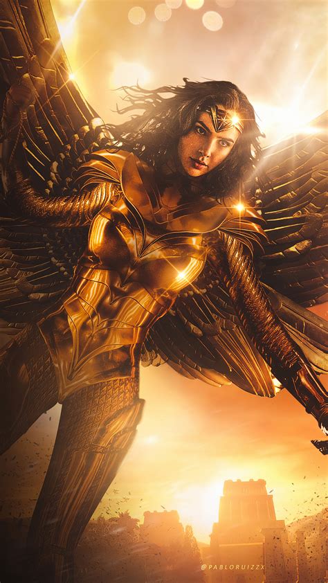 The official website of gal gadot. #324272 Wonder Woman 1984, Gold Armor, Gal Gadot, 4K phone HD Wallpapers, Images, Backgrounds ...