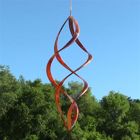 Handcrafted Infinity Copper Wind Sculpture 11 14 Etsy