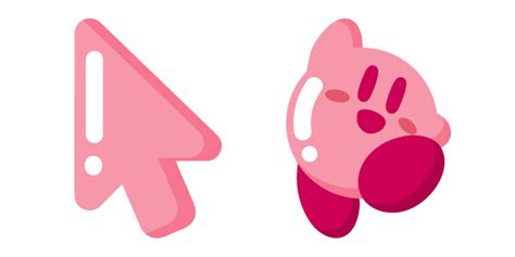 Minimal Kirby Cursor Custom Cursor