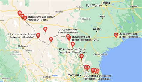 Texas Mexico International Bridges And Border Crossings Mexpro