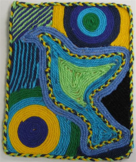 Art With Mrs Smith Huichol Yarn Painting