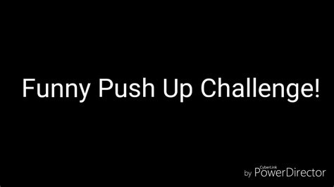 Funny Push Up Challenge Haha Youtube