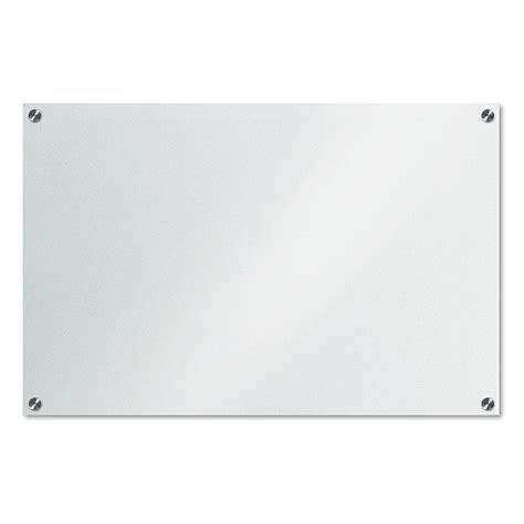 The Board Dudes Glassx Frosted Glass Dry Erase Board 35 X 23 Unframed