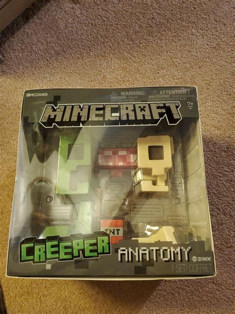 Jinx Minecraft Creeper Anatomy Vinyl Figure Kit 2029646715