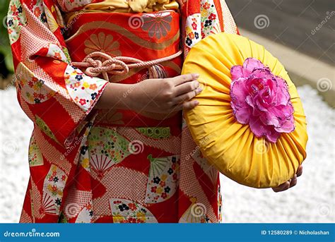 Traditional Japanese Clothing Stock Image Image Of Morning Culture