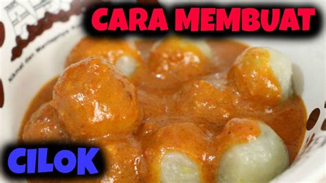 Cara membuat cakwe medan spesial. How To Make Cilok (Indonesian Snack) | Cara Membuat Cilok - YouTube