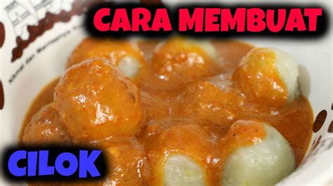 Masukkan tepung terigu, garam, dan baking soda ke dalam. How To Make Cilok (Indonesian Snack) | Cara Membuat Cilok - YouTube
