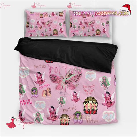 Melanie Martinez Portals Stickers Bedding Set Tagowear