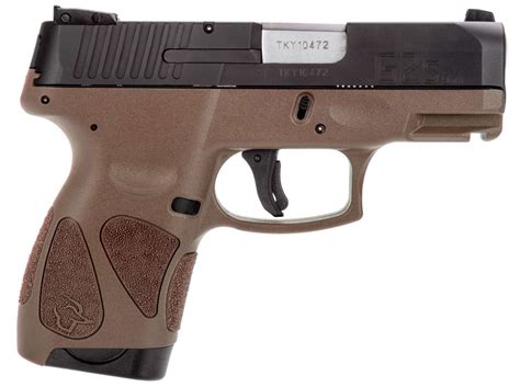Taurus 1g2s931b G2s 9mm Luger 326 71 Brown Black Carbon Steel Brown