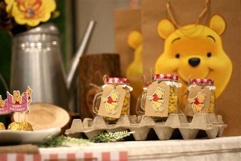 Winnie The Pooh Theme Birthday Party Ideas Photo 4 Of 14 Catch My Party