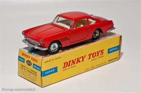 Mooie ferrari 250 gt dinky toys 515 kijk gelijk even bij de andere advertenties. Ferrari vu par Dinky Toys | Filrouge automobile
