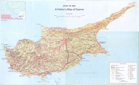 Maps Of Paphos And Cyprus