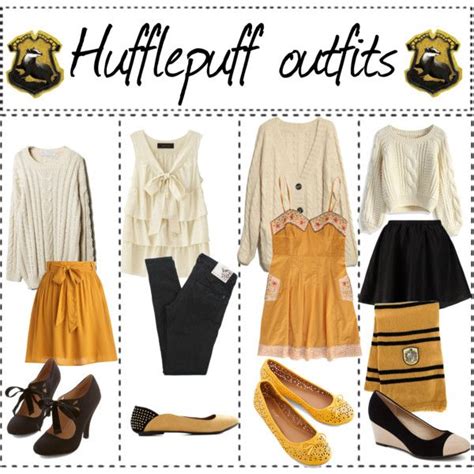 Hufflepuff Outfits By Ameliaroseoswald On Polyvore Featuring F
