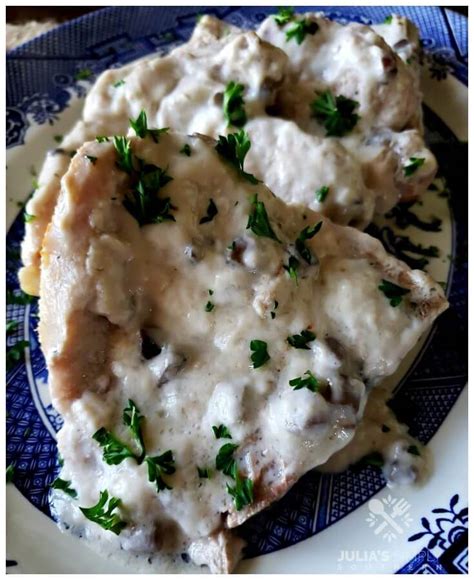 Rice is a healthy source of carbs, and some types of. Baked Cream of Mushroom Pork Chops Recipe - Julias Simply Southern