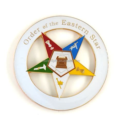 Oes Past Matron Golden Order Of The Eastern Star 3 Inches Cut Out